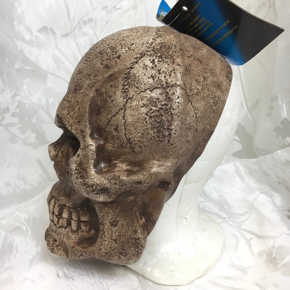 CESAR' Vintage Collectible Halloween Ancient Skull Mask NWT NOS - Picture 6 of 10